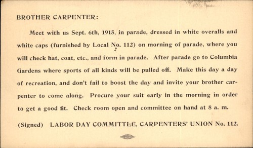 Butte labor day committee - butte,